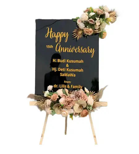 Papan Bunga Akrilik Panji Anom